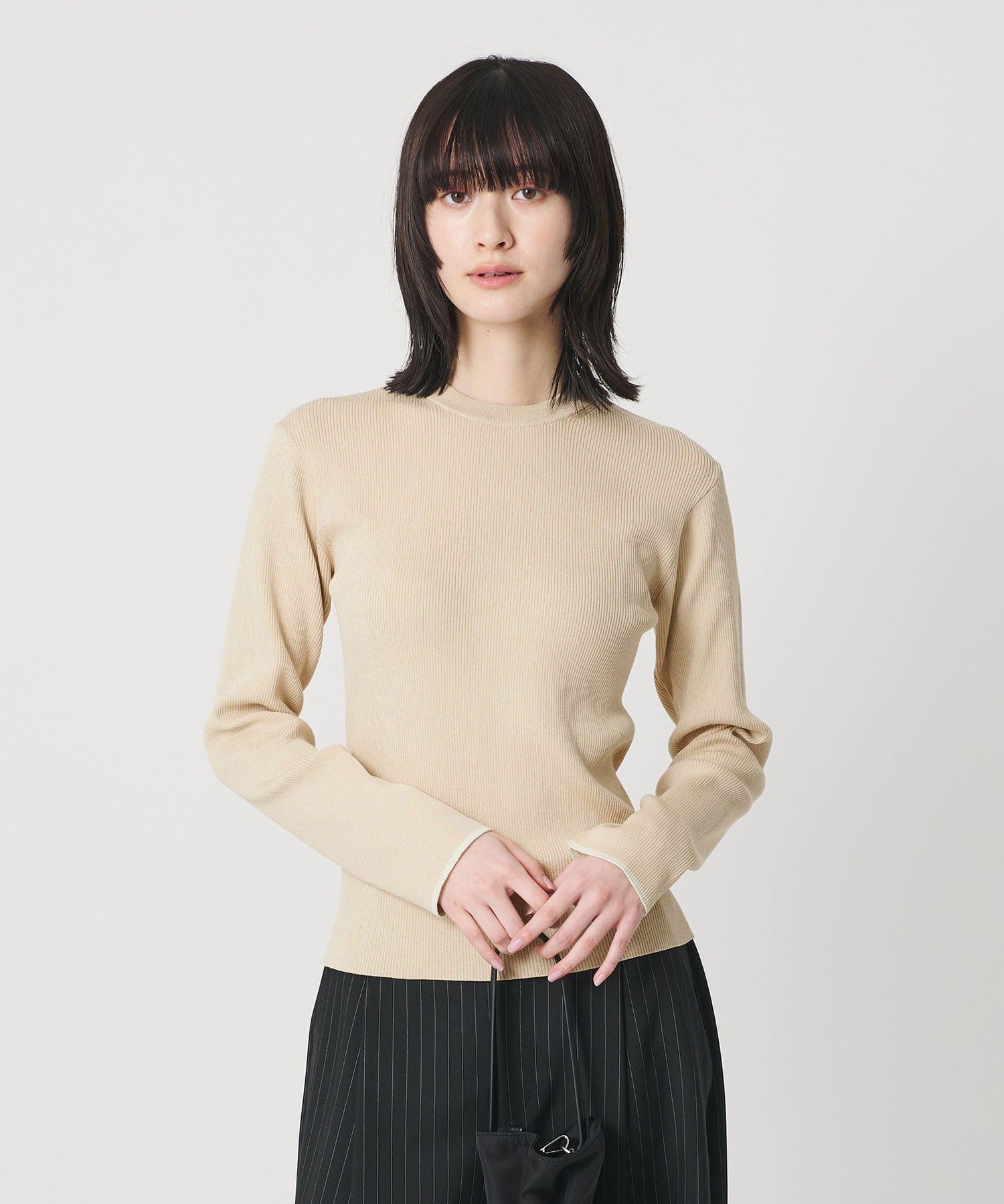 新品未使用 Steven Alan コットン シルク フレア ニット BEAUTY&YOUTH UNITED ARROWS｜<Steven Alan>コットン シルク フレア