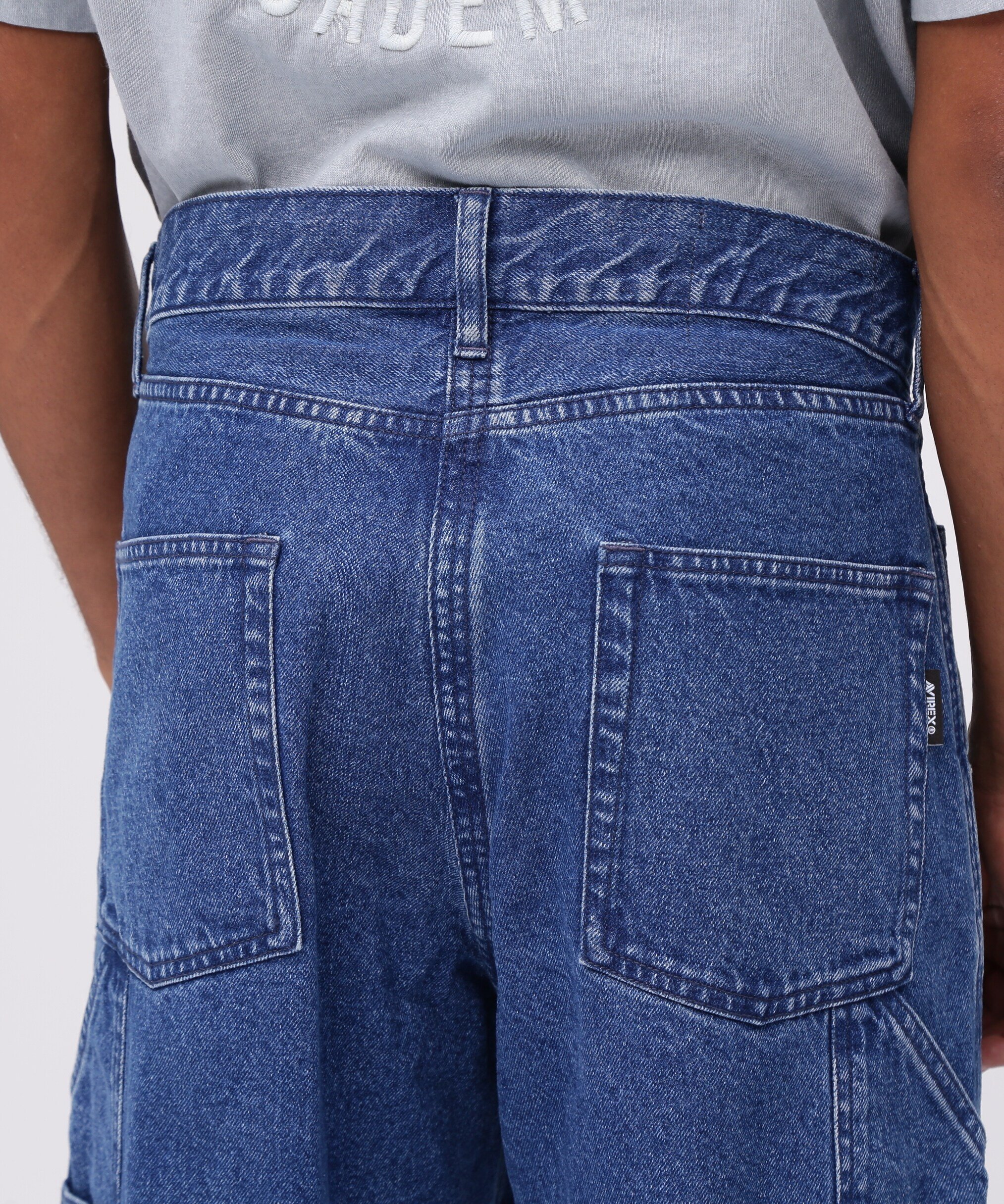 AVIREX｜《直営店限定》DOUBLE KNEE DENIM PANTS / ダブルニー デニム