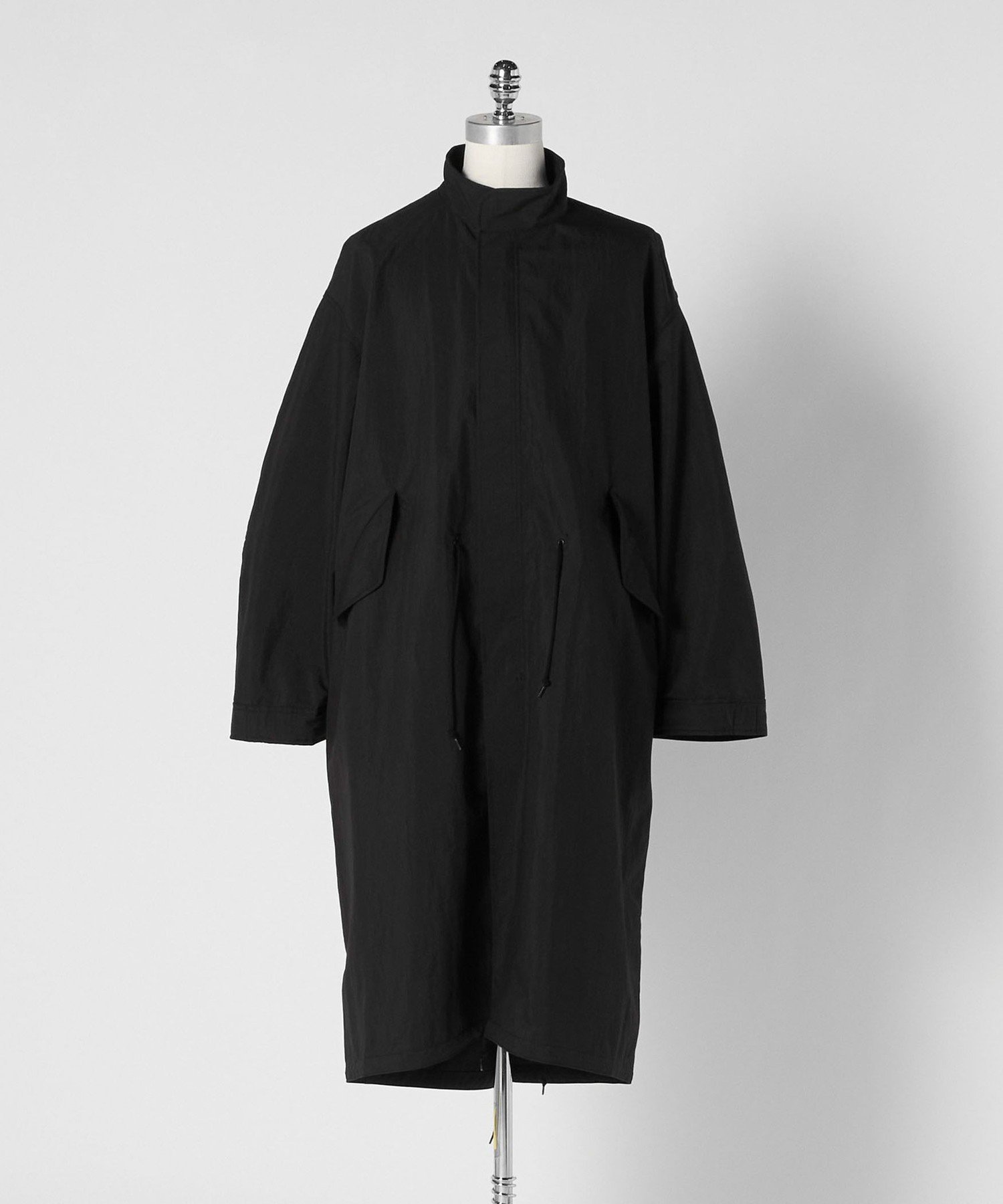 ＜LOEFF＞TCオックス ミリタリー スタンドカラー コート UNISEX LOEFF＞TCオックス ミリタリー スタンドカラー コート UNISEX