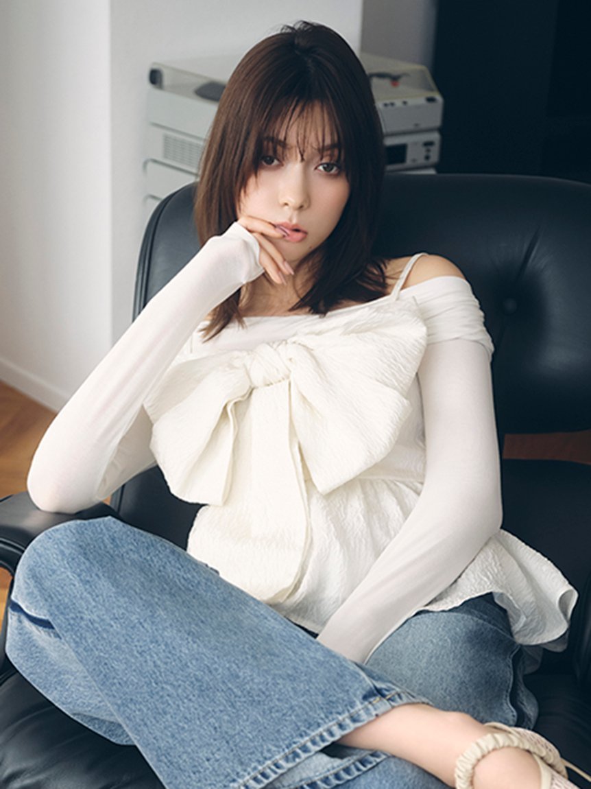 FRAY I.D｜リボンペプラムキャミトップス | Rakuten Fashion(楽天