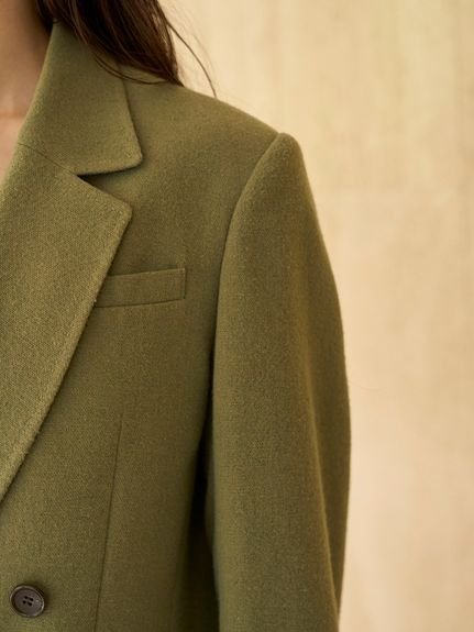 SNIDEL｜オーバーサイズウールジャケット | Rakuten Fashion(楽天