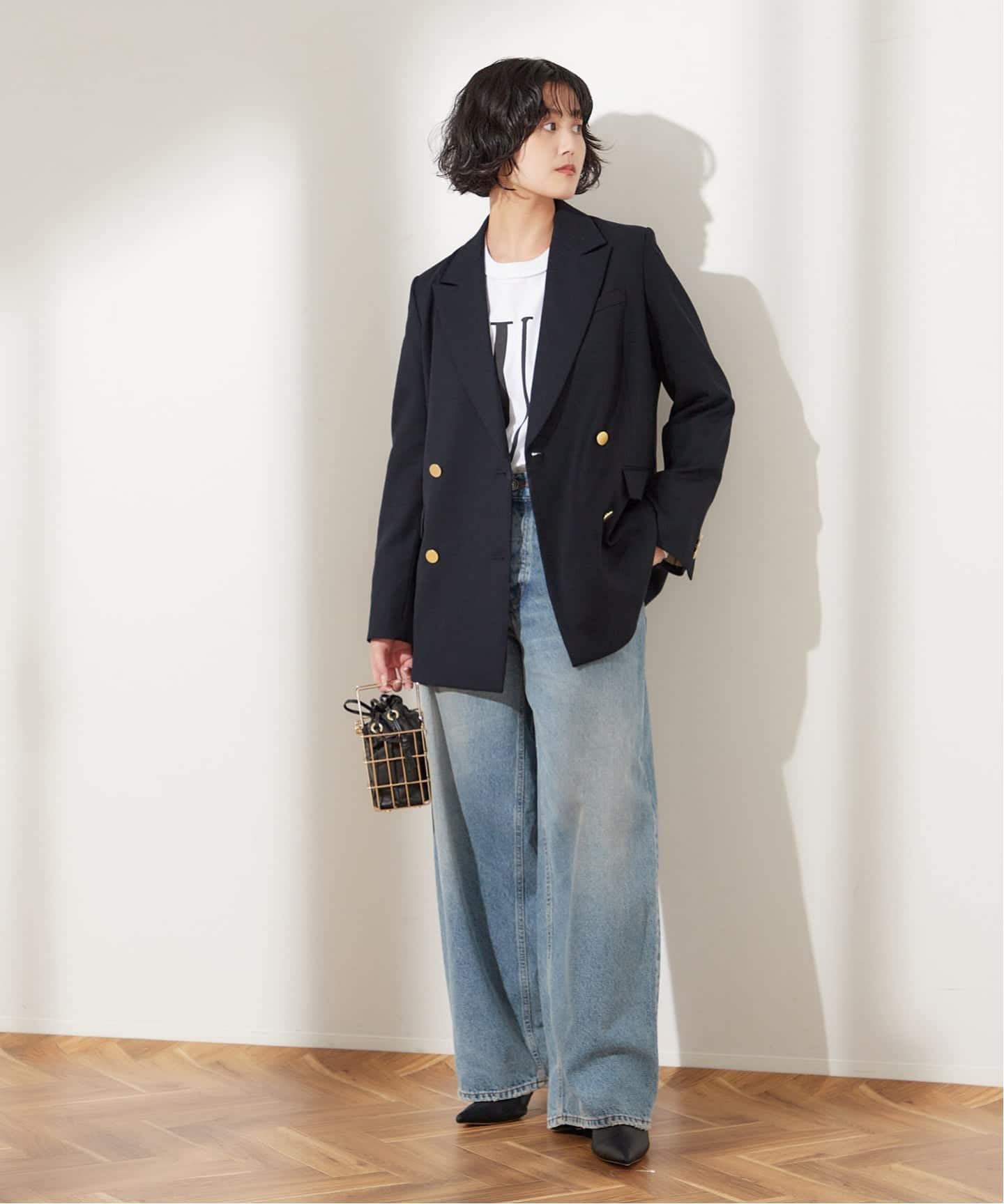 JOURNAL STANDARD L'ESSAGE｜《追加》ウールトリコチン ブレザー