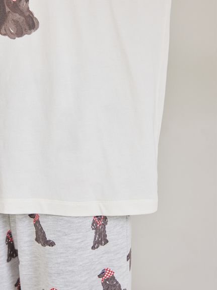 gelato pique｜スカーフDOG柄ロングパンツ | Rakuten Fashion(楽天