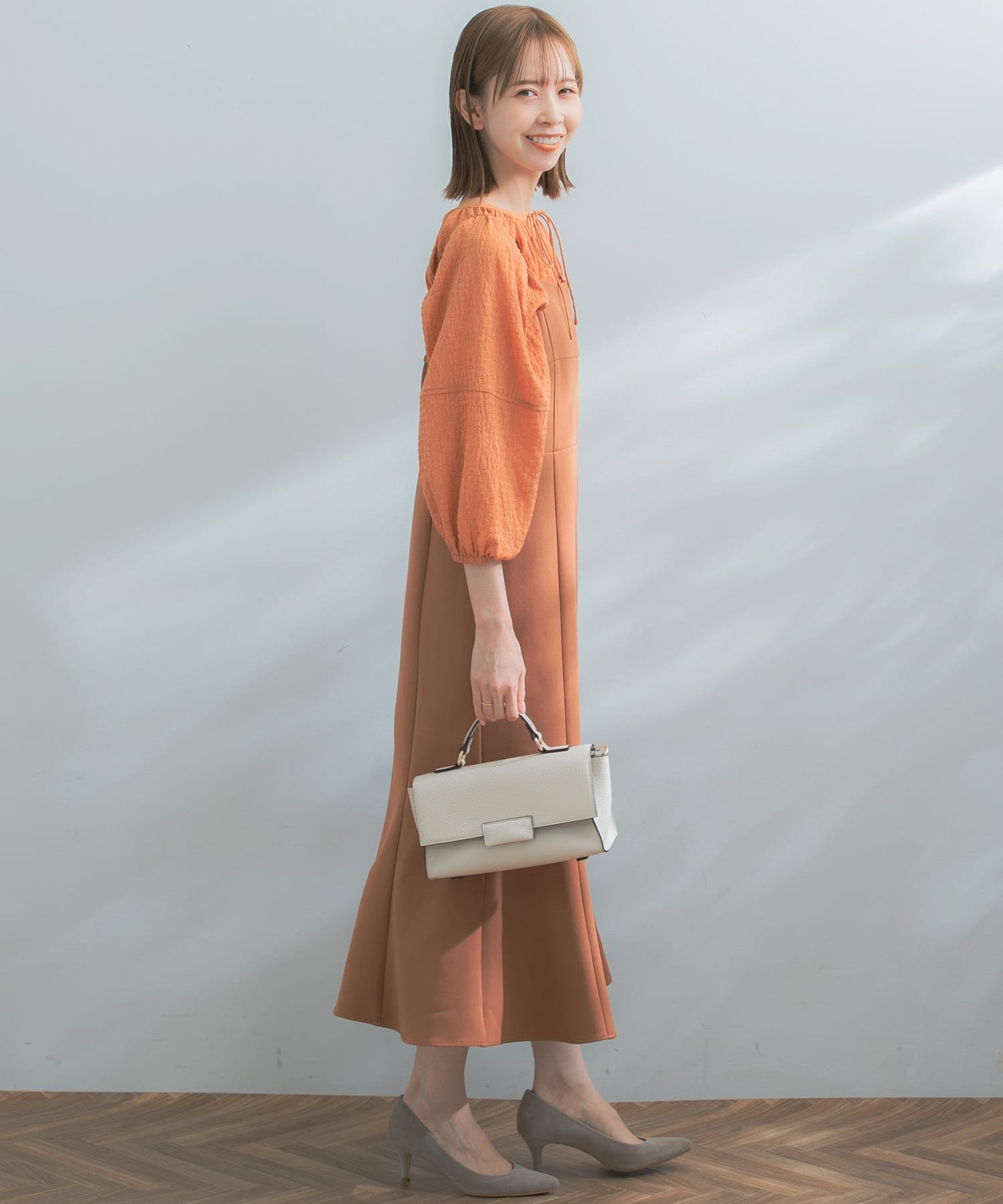URBAN RESEARCH ROSSO｜ブラウス*キャミセットワンピース | Rakuten