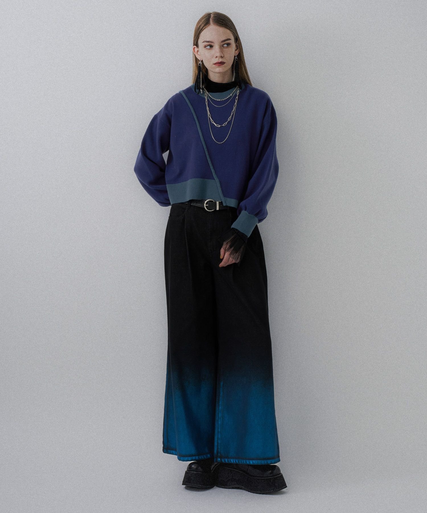 HARE｜グラデーションハクプリントデニムパンツ | Rakuten Fashion
