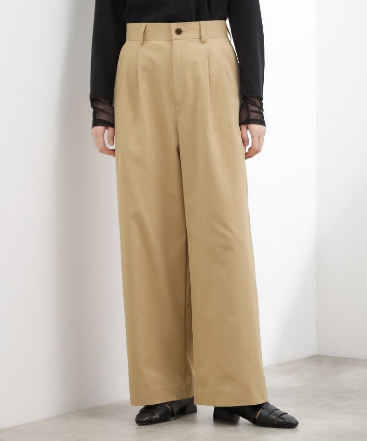 grove｜ツータック ワイドチノパンツ | Rakuten Fashion(楽天