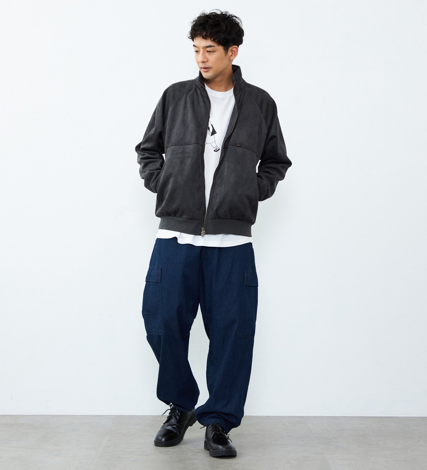 EDWIN ONLINE MALL｜Lee スエードフリース ジップアップジャケット