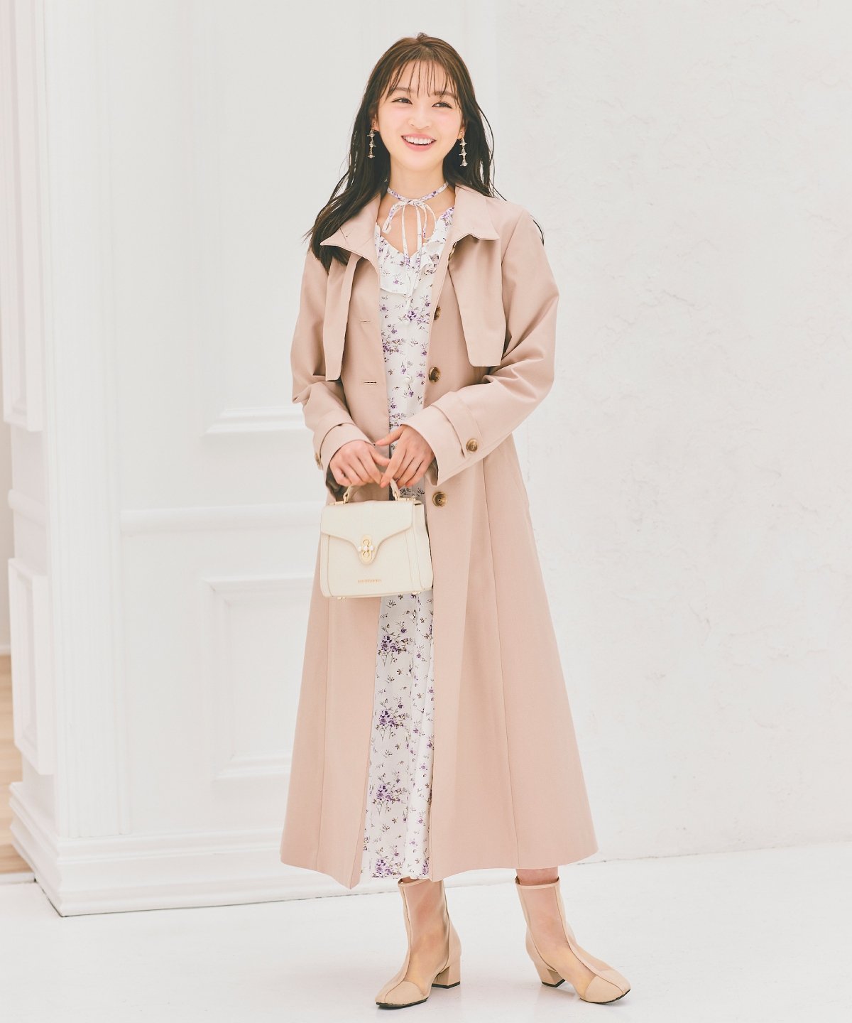 WILLSELECTION｜スタンドカラーシングルトレンチコート | Rakuten