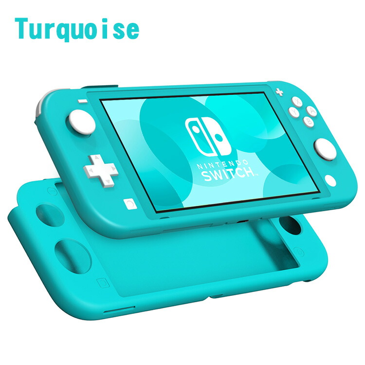 美品】Switch Lite ターコイズ(本体、ケース、クリーナー）箱付き 美品