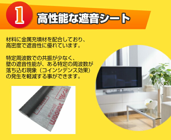 楽天市場】楽天SS開催中 防音シート DIYで防音 【 サンダムCZ-12