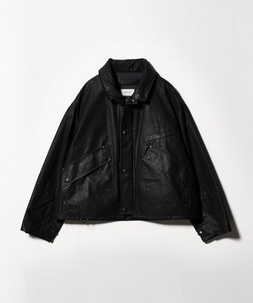 LEMAIRE＞レザーブルゾン