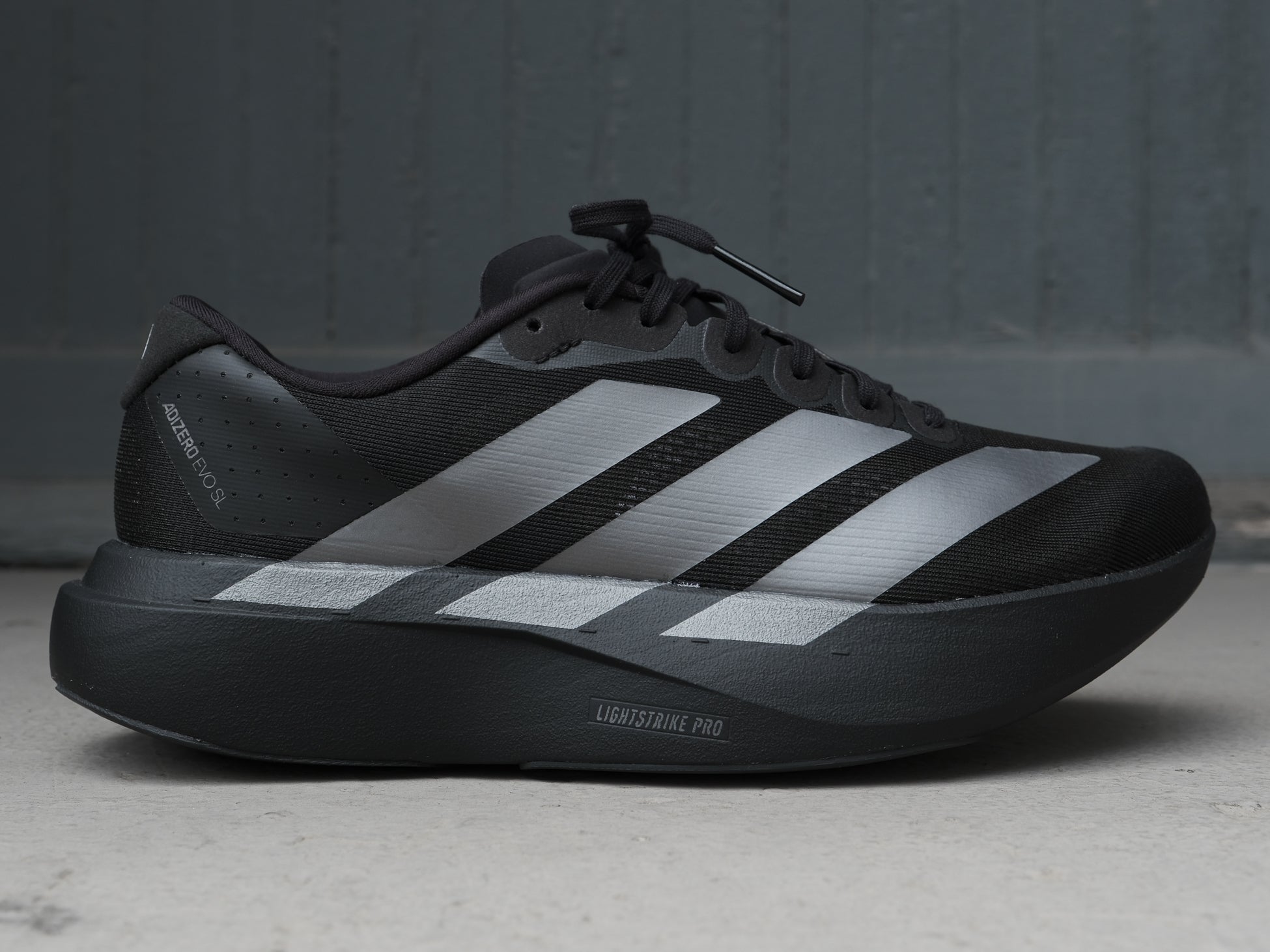 Adidas Women's Adizero EVO SL 'Core Black/Iron Metallic