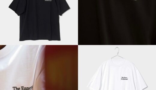 ENNOY 新作グラフィックTシャツのWEB抽選販売が6月30日から7月1日まで