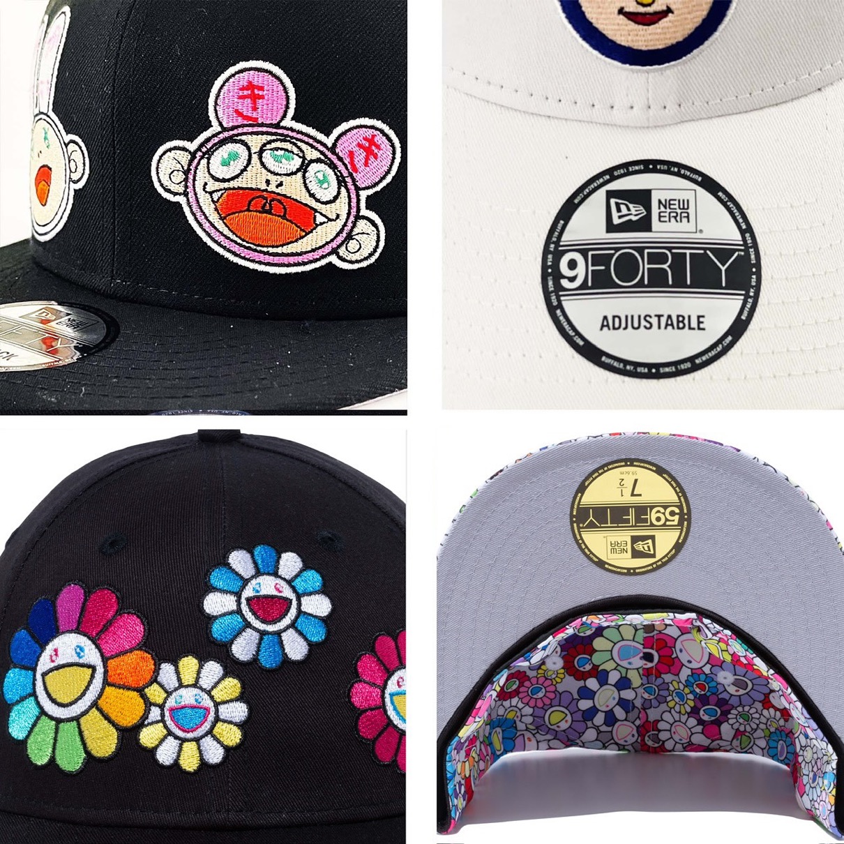 New Era®︎ × 村上隆 コラボキャップが国内11月4日より再販 | UP TO DATE
