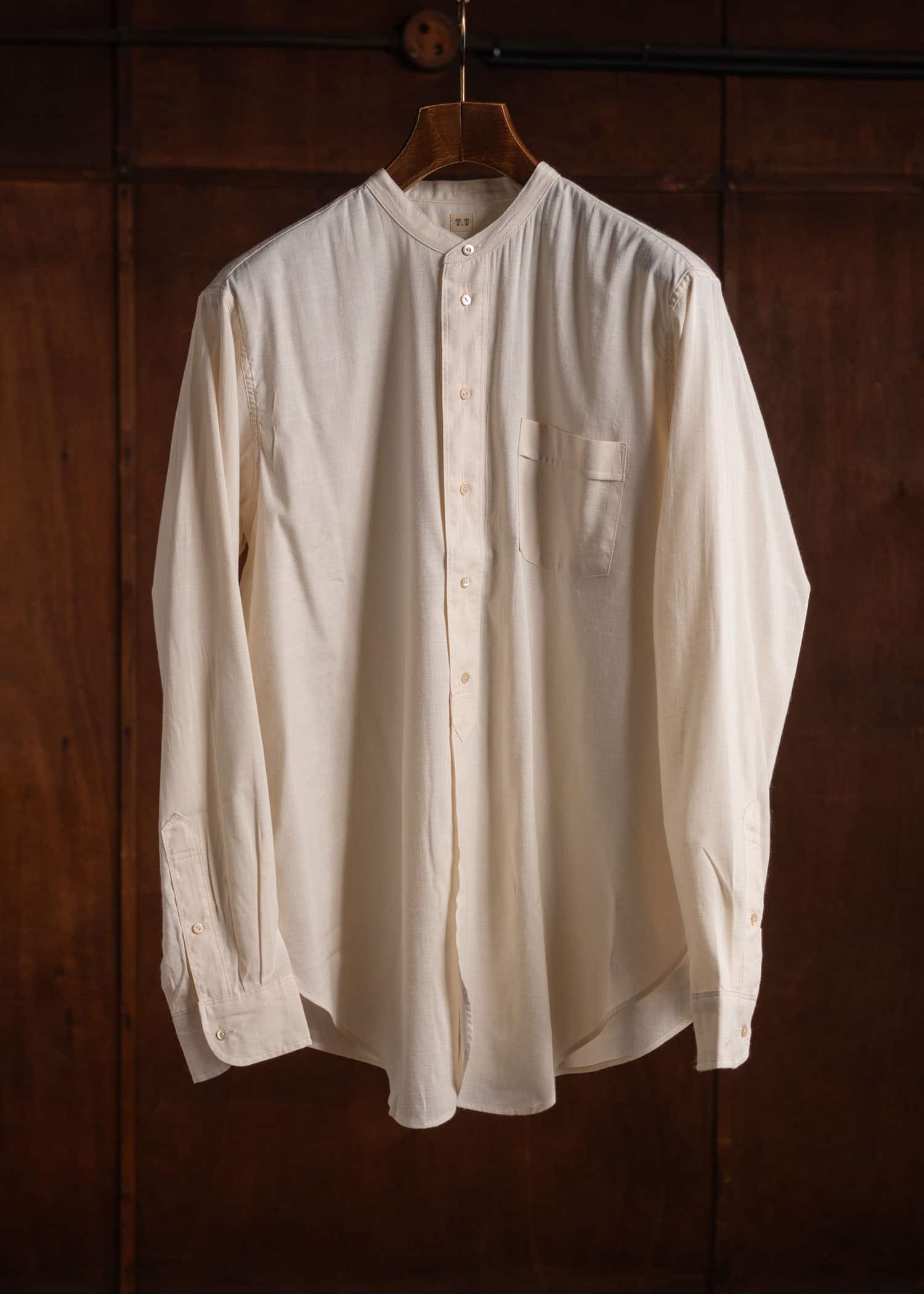 Taiga Takahashi Lot.104 Band Collar Shirt – VISION OF FASHION