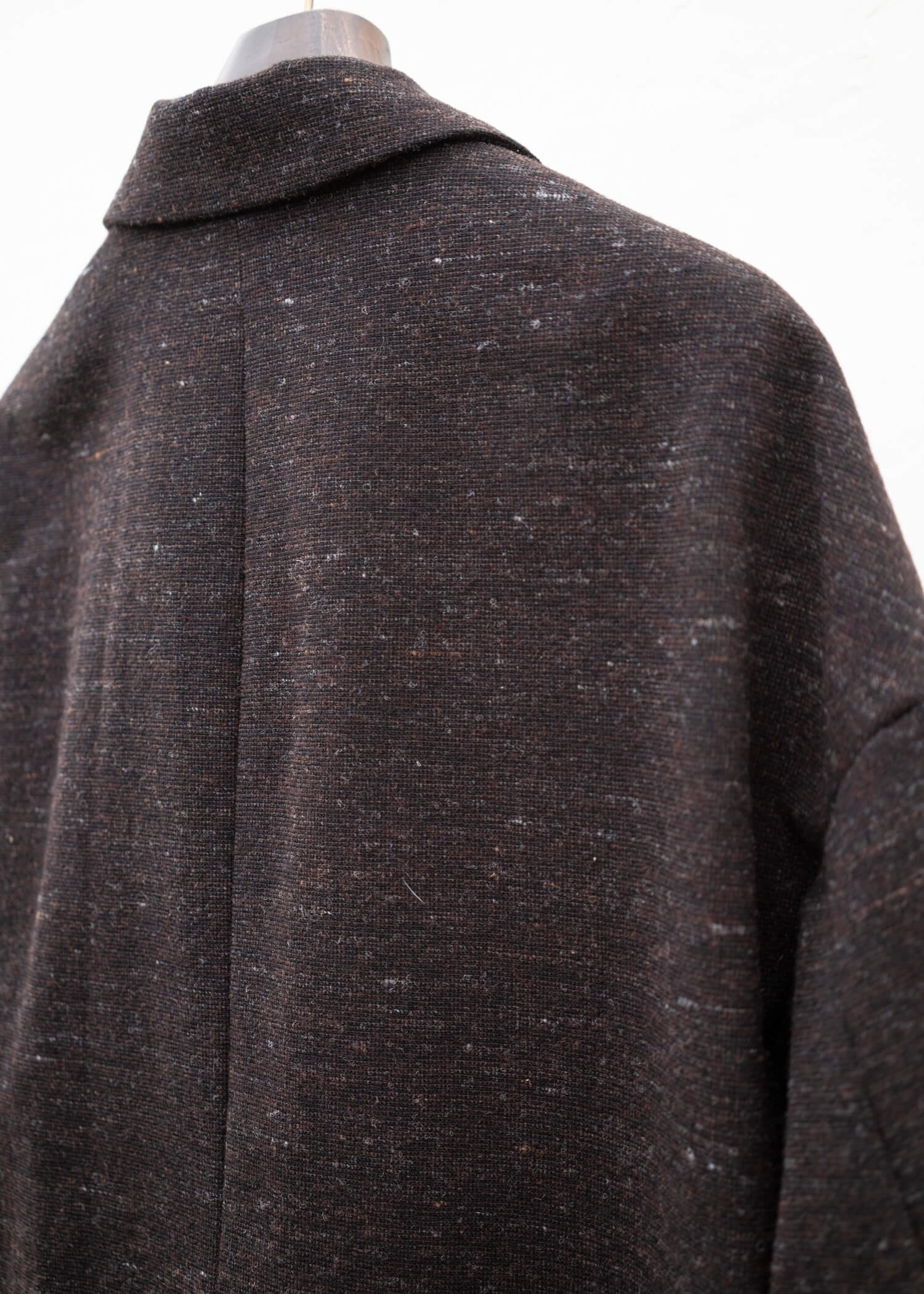 YOKO SAKAMOTO TWEED BIG JACKET / BROWN – VISION OF FASHION