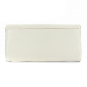 MK 長財布 レザー ロゴ 白 ホワイト（2023/03/04買取） - MICHAEL KORS