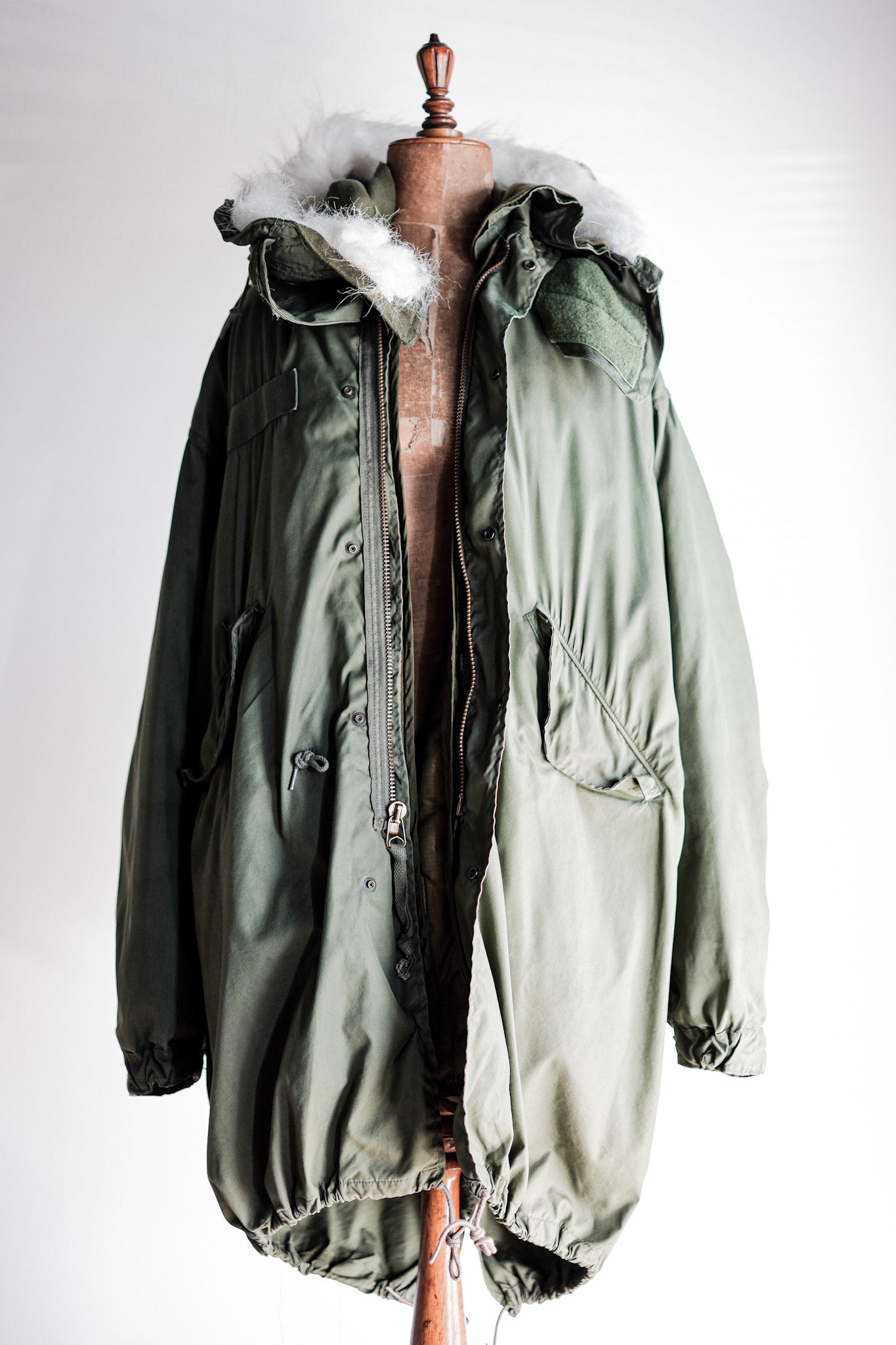 80's] U.S.Army M-65 Fishtail Parka Size.Large 