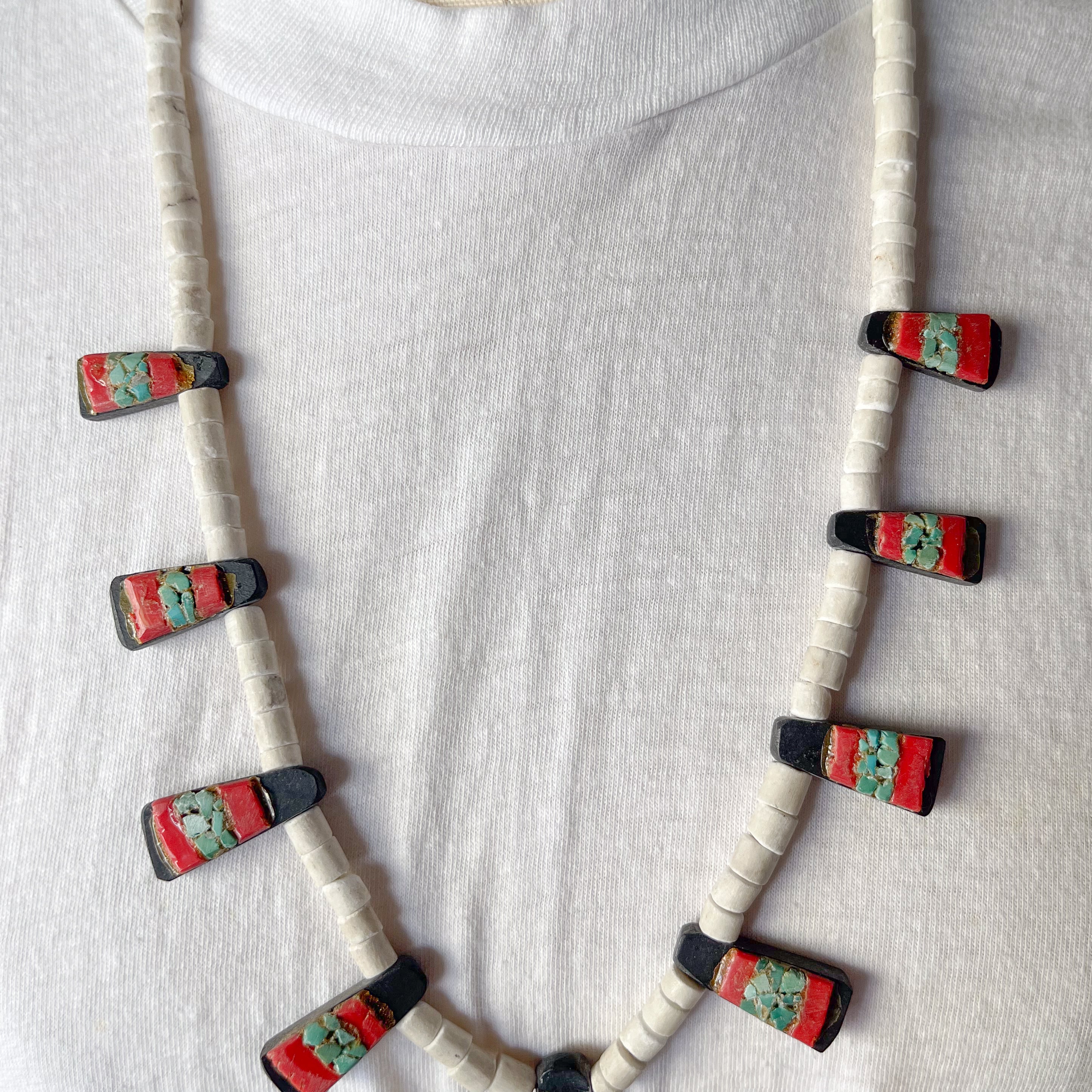 SANTO DOMINGO BATTERY BIRD NECKLACES THUNDERBIRD 1930'S ② – WANDERER