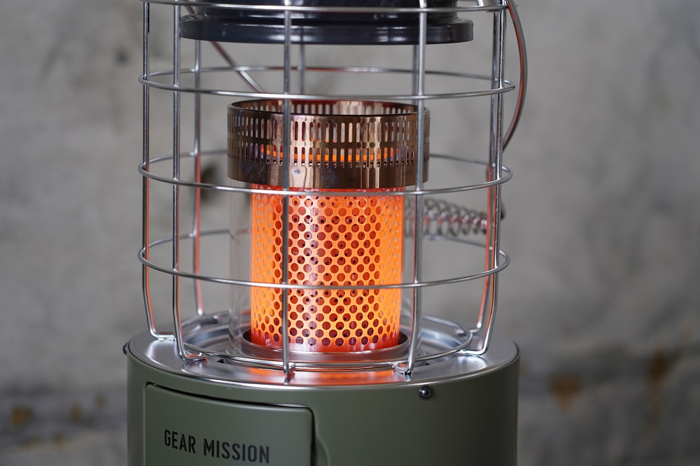 暖房機器メーカー「トヨトミ」のブランド「GEAR MISSION」から、無骨な