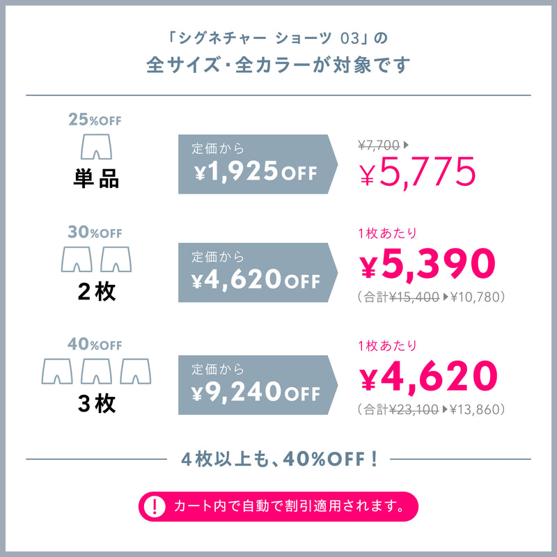 吸水ショーツ 125ml シグネチャーショーツ 03 | Bé-A〈ベア〉公式