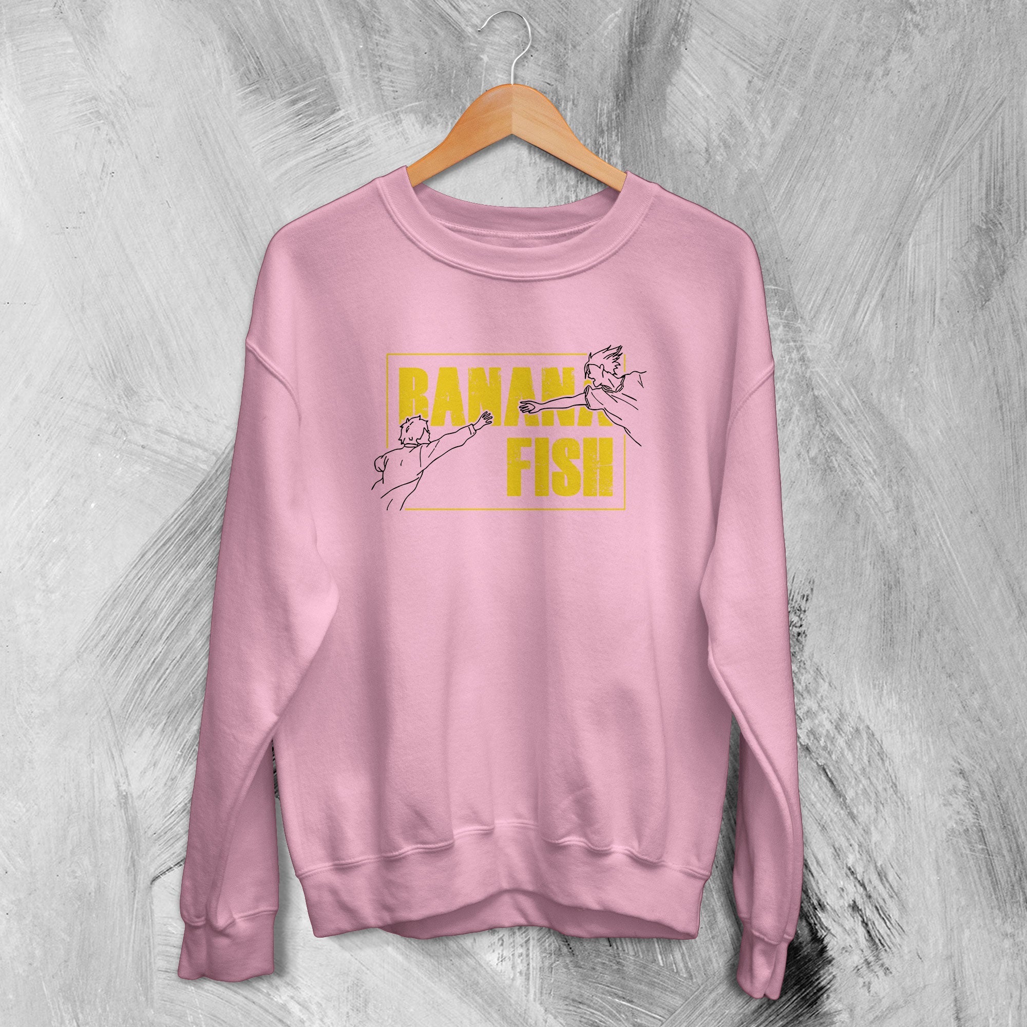Banana Fish Sweatshirt Ash Lynx Sweater Eiji Okumura Manga Anime