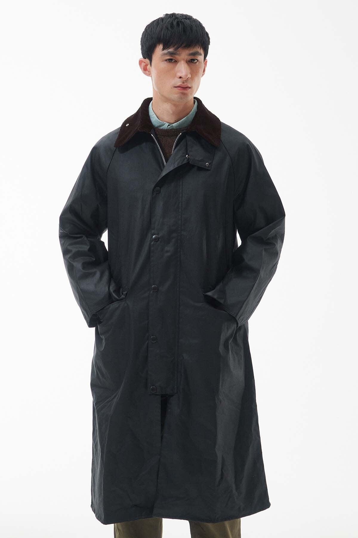 OS Wax Burghley Sage by Barbour | Men | WP Store
