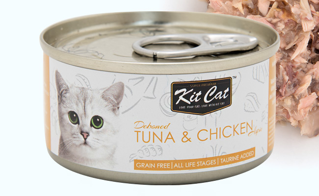 キットキャット ツナ&チキン 80g (72256) KitCat ウェットフード 猫缶