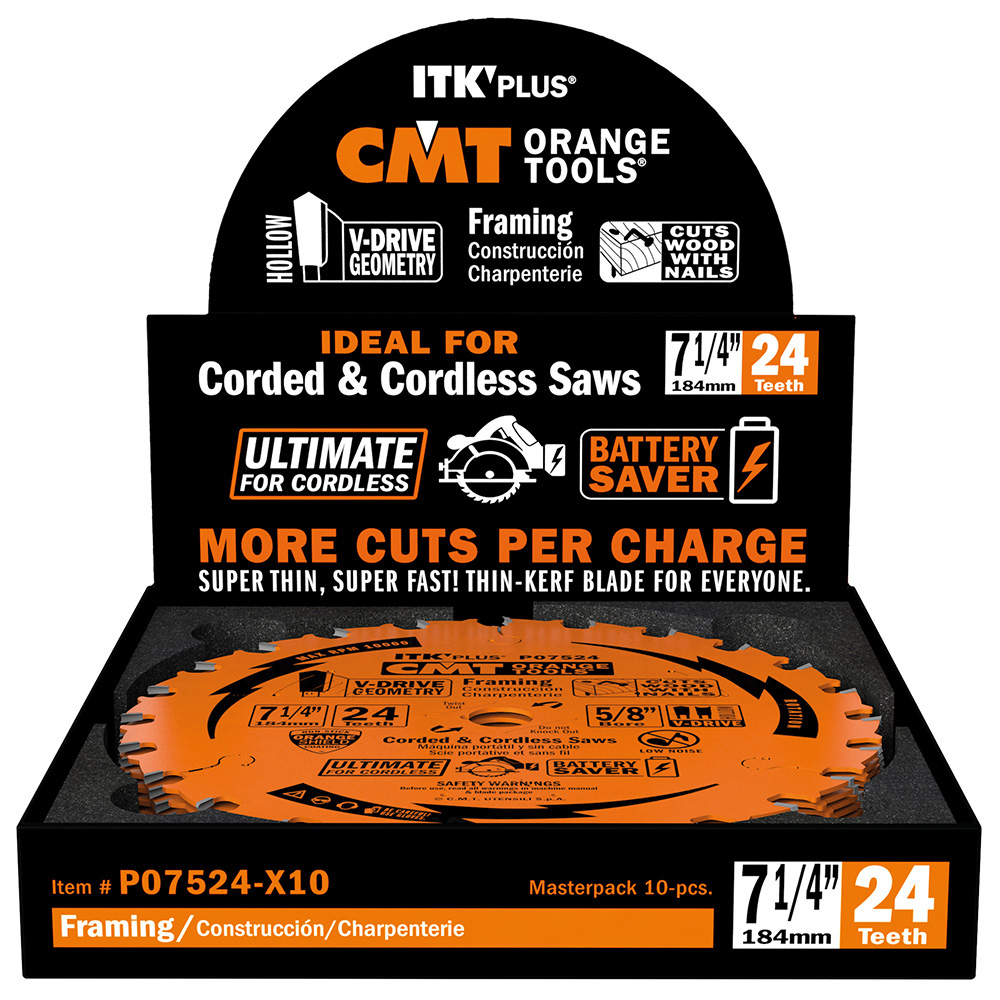 ITK PLUS® V-Drive Blades P065-P075 | Contractor circular saw