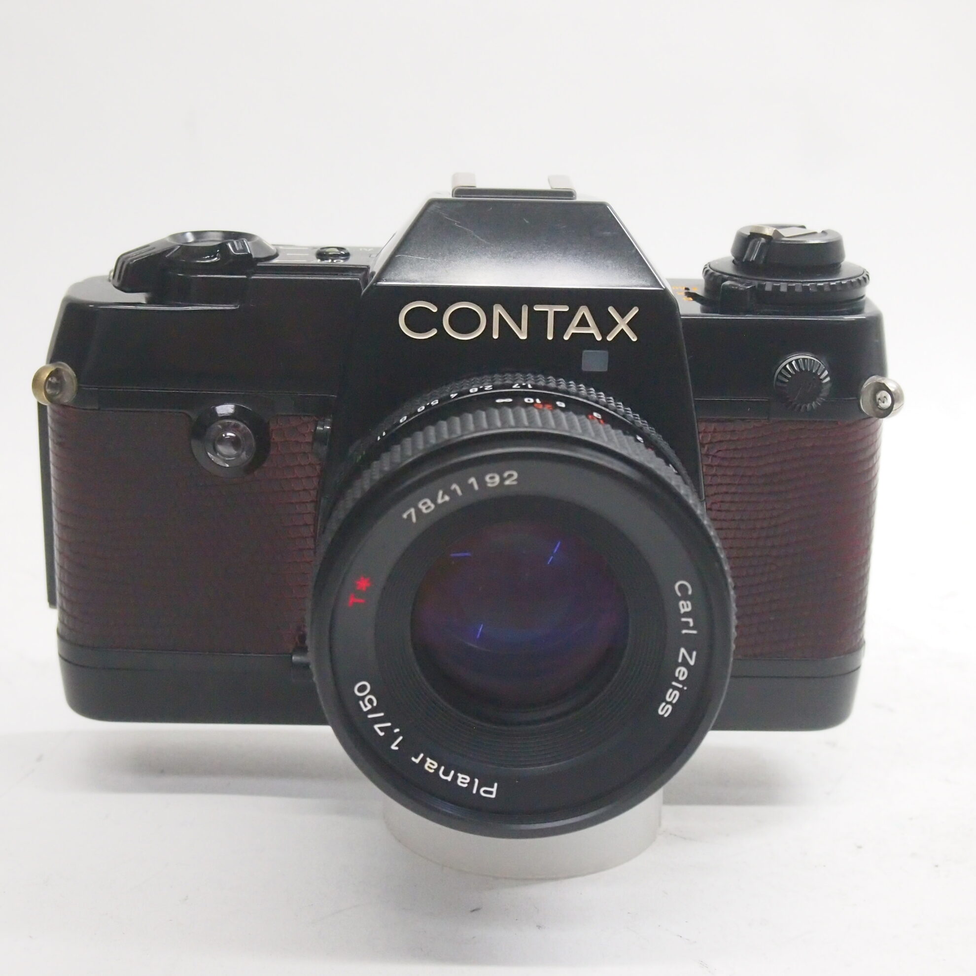 コンタックス CONTAX 137 MD QUARTZ 黒 ブラック ボディ カメラ今昔
