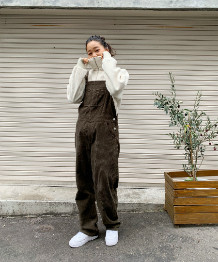 RED CHOP WORKS】コーデュロイサロペット | CANAL JEAN（キャナル