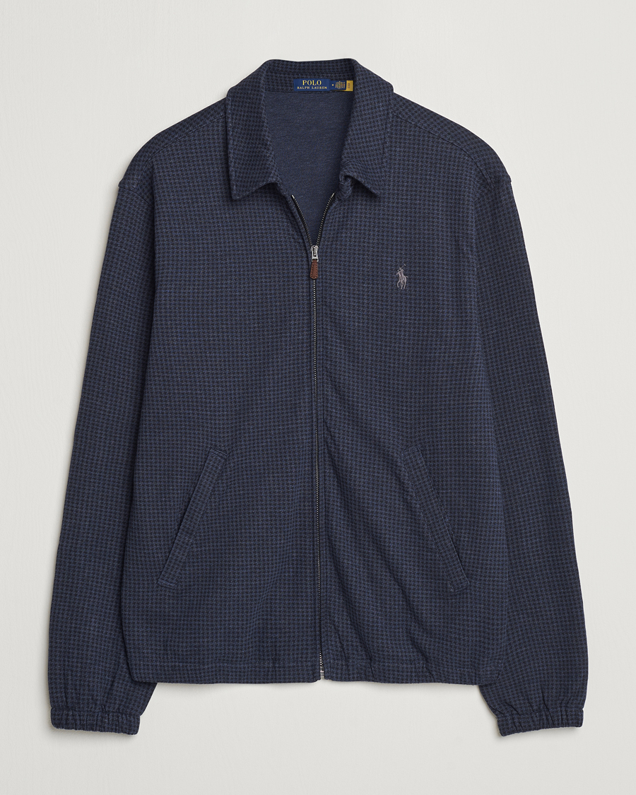 Polo Ralph Lauren Double Knit Dogtooth Baracuda Jacket Vintage