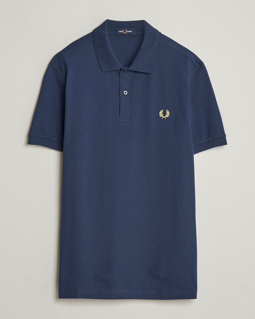 Polo Ralph Lauren Custom Slim Fit Polo Newport Navy at CareOfCarl.com