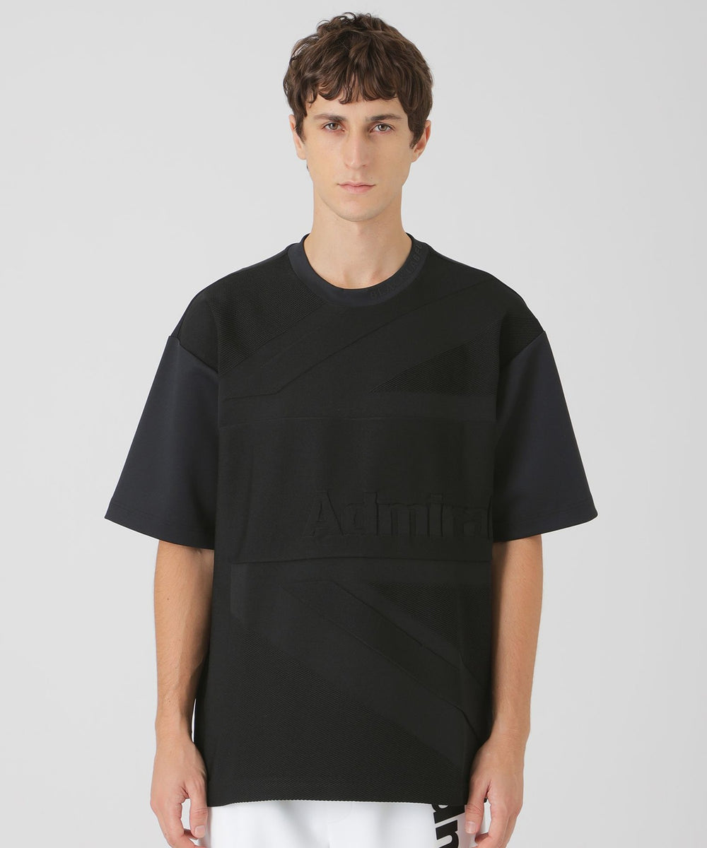 BLACK lab.×Admiral】ニットドッキングアイコンTシャツ（カットソー