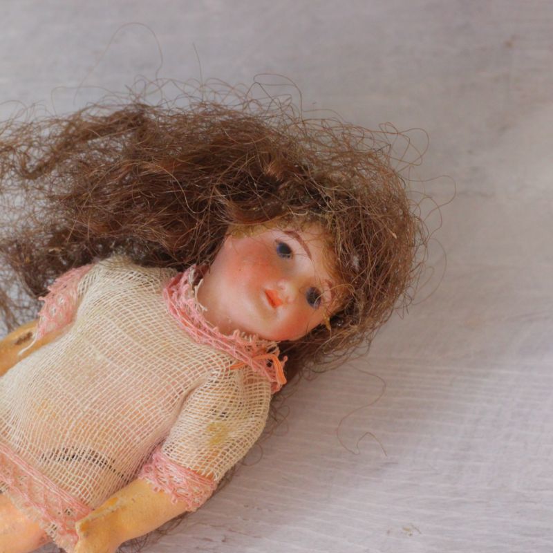 コンポジションボディ ミニョネット French＊/Antique Doll/お人形