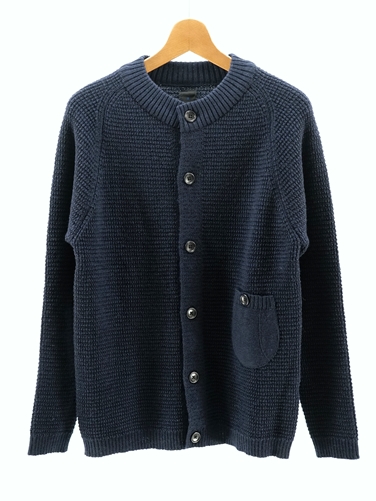 maillot（マイヨ） patch waffle cardigan MAK-17122 通販 - men
