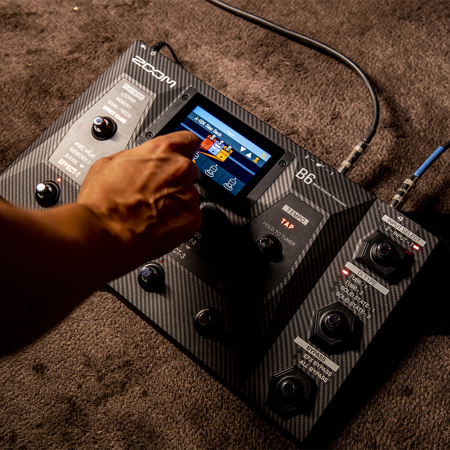 Zoom B6 Multi-Effects Processor for Electric Bass Guitar ZB6 - Adorama