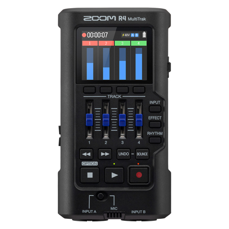 Zoom R4 MultiTrak 32-Bit Float Handheld Recorder ZR4 - Adorama