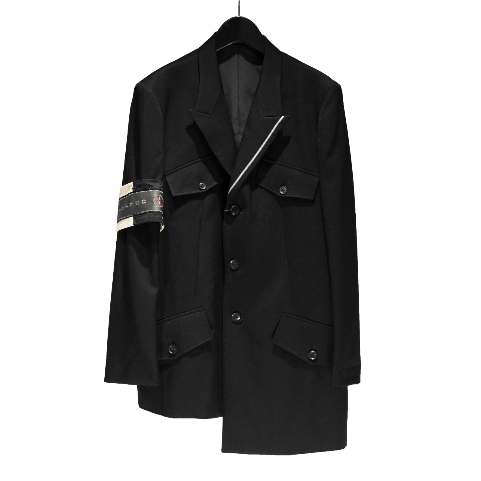 yohji yamamoto - Yohji Yamamoto [HR-J34-120 / 耳使いフラップJKT