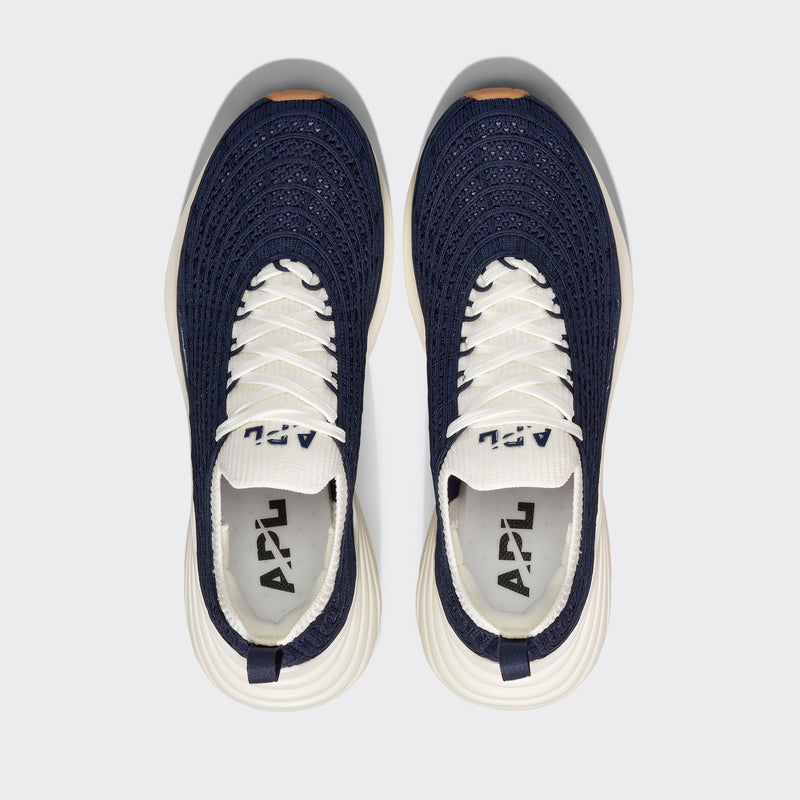 Women's TechLoom Zipline Navy / Ivory / Gum | APL Shoes