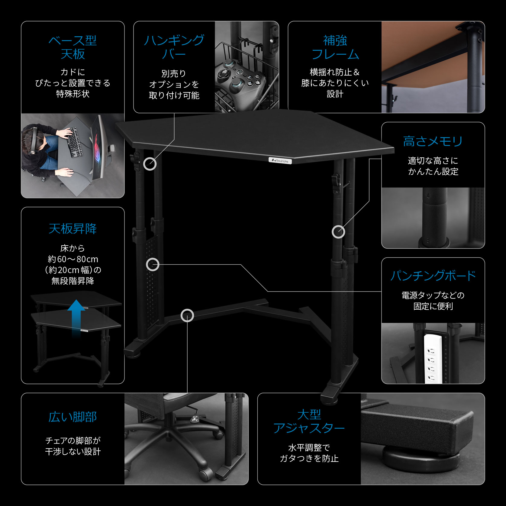 カドデスク BHD-700K | Bauhütte®