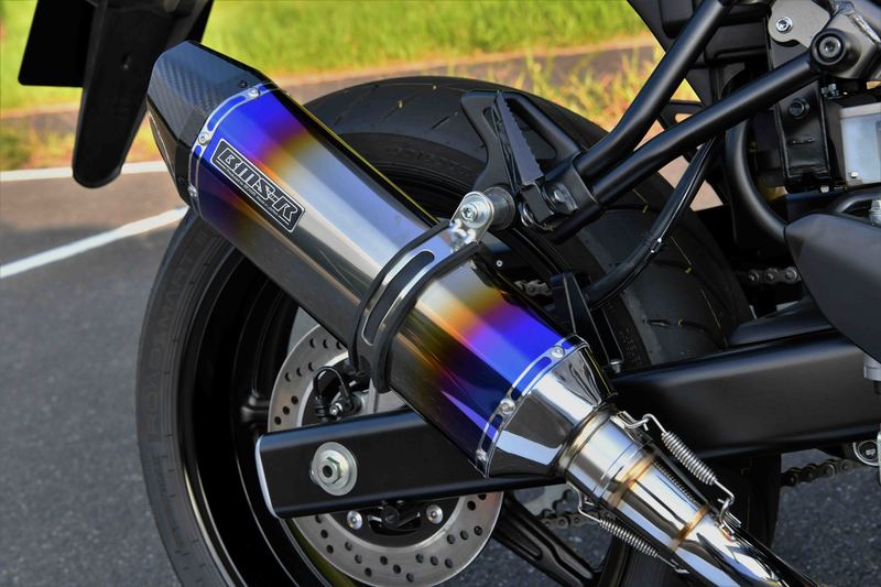 CORSA-EVOⅡ ヒートチタン スリップオン：SV650 / SV650X：2022