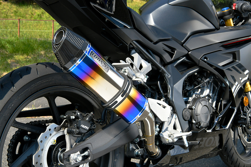 CORSA-EVOⅡ ヒートチタン スリップオン：CBR250RR：政府認証 ｜ BEAMS