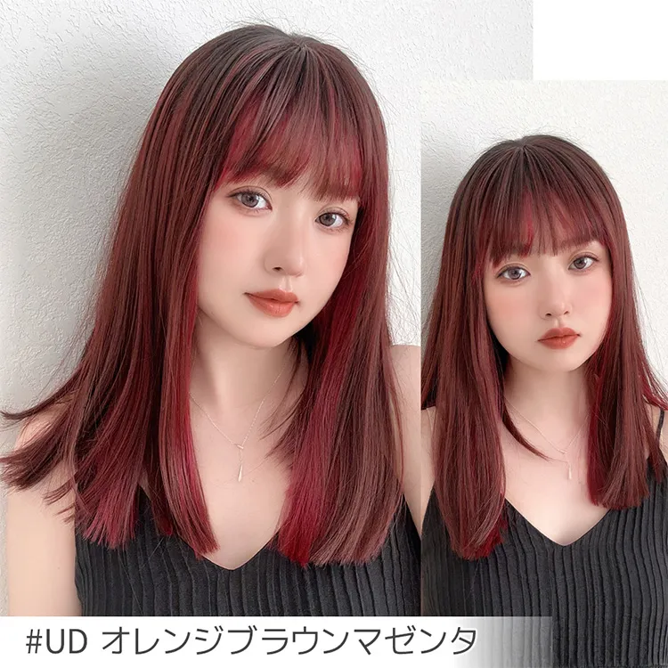 ブラントカットミディ（ミディアムウィッグ）｜ウィッグのことなら