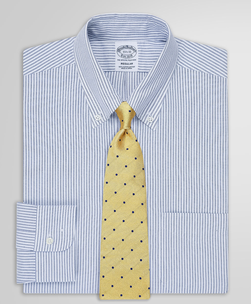 スーピマコットン オックスフォード ドレスシャツ Regular Fit