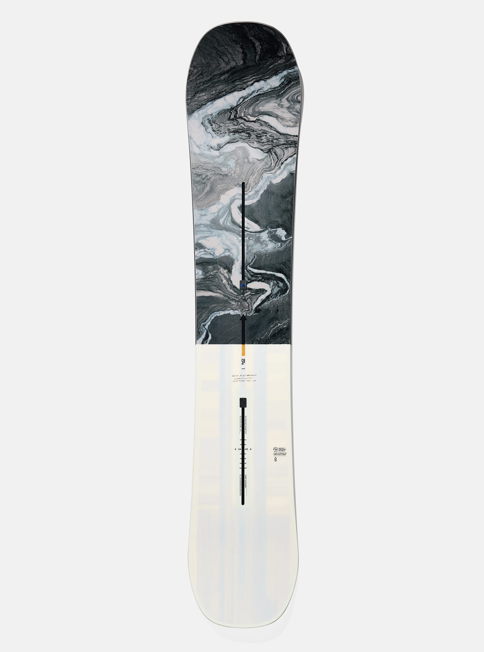 メンズ フライトアテンダント キャンバー スノーボード | Burton.com