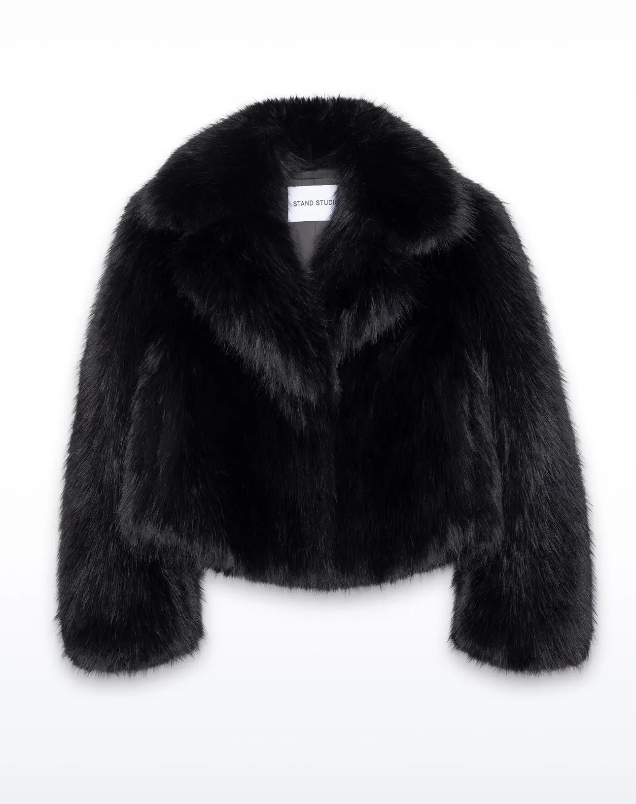 STAND STUDIO］Samara Faux Fox Fur Jacket エコフォックスファー