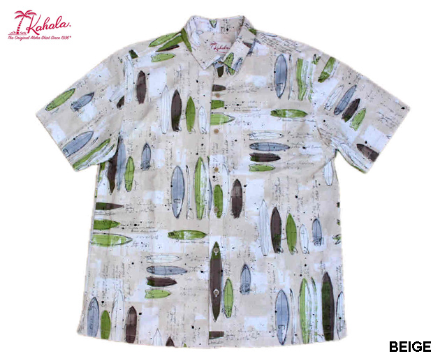 KAHALA カハラ アロハシャツ SHAPING ROOM シェイピングルーム ハワイ製