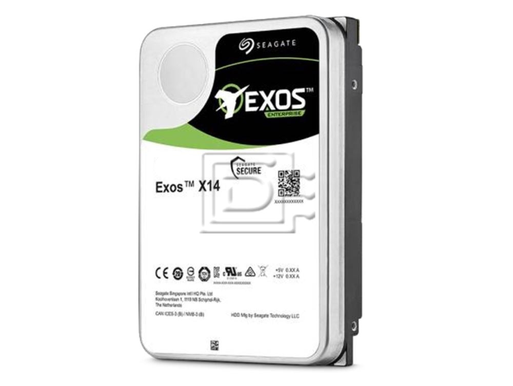 Seagate Exos X14 ST12000NM0158 / Dell YMN53 / 0YMN53 12TB 3.5