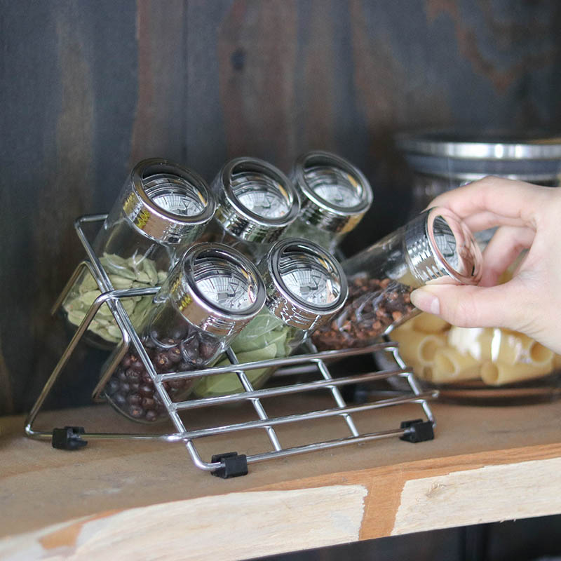 DULTON ONLINE SHOP | 6 BOTTLE SPICE RACK: キッチン & ダイニング